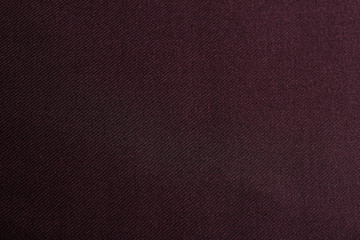 Texture of beautiful dark red fabric as background, closeup