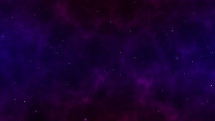 Wall Mural - deep space nebula with stars 4k animations background