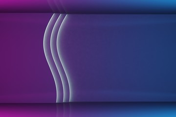 Wall Mural - austere dark purple background with light waves