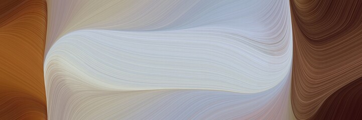Aufkleber - abstract moving header design with ash gray, chocolate and gray gray colors. fluid curved lines with dynamic flowing waves and curves