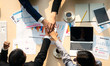 © FotoArtist - business people shaking hands in office