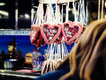 Heart Shape Decorations For Sale At Market