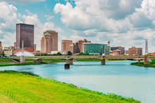 Dayton, Ohio And The Great Miami River (P)