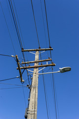 High voltage power lines