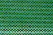 Detail Shot Of Green Patterned Background