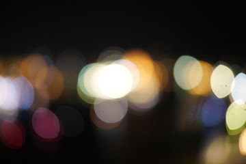 defocused lights background