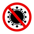 znak ostrzeżenie przed coronavirusem
