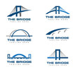 © Mussyayin - Bridge Construction Logo Icon Design Vector