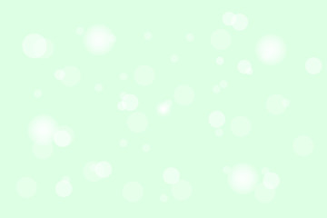 Aufkleber - Light Green Bokeh Background, vector background illustration