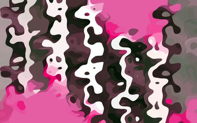 Naklejka na meble Pink white green dark splashes, abstract texture