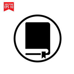 Poster - book icon vector check mark icon symbol flat vector illustration for graphic and web design.
