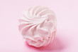 © Sergey Chayko - Marshmallow with cranberries on a pink background, close-up