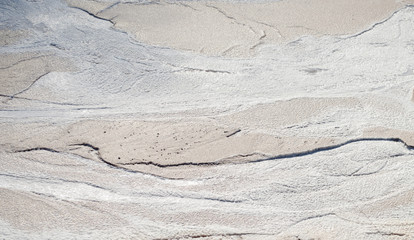 Abstract gray texture of natural, potassium salt in a salt mine