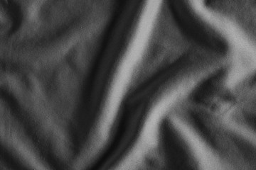 Wall Mural - black fabric cloth background texture
