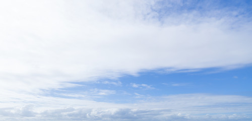 Wall Mural - clouds in blue sky at daytime