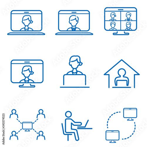 リモートワーク アイコンセット Buy This Stock Vector And Explore Similar Vectors At Adobe Stock Adobe Stock リモートワーク アイコンセット Buy This Stock Vector And Explore Similar Vectors At Adobe Stock Adobe Stock