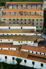 Wall Mural - City landscape, view of the city from the upper point. Porto, Portugal