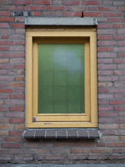 Traditional window in Europe house