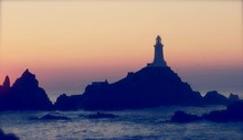 La Corbiere Lighthouse At Sunset
