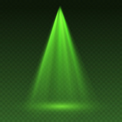 Wall Mural - light scanner or laser effect. glowing stage ray isolated on transparent background. vector projecto