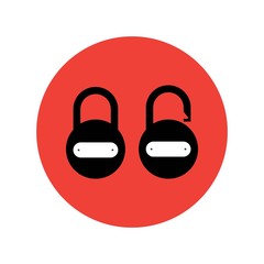 Sticker - Padlock icon