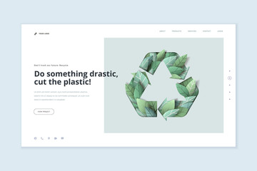 Website template design. Modern vector illustration concept of web page design for website and mobile website development. Easy to edit and customize.