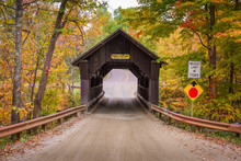 Stowe, Vermont, USA At Emily's Bridge