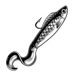 Poster - Vintage plastic fishing lure concept