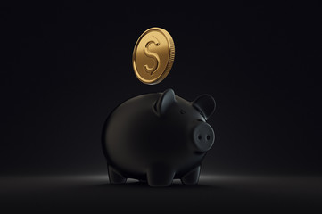 Wall Mural - piggy bank