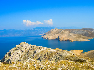 hill islands sea landscape