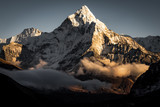 Fototapeta Góry - Golden hour in the himalayas