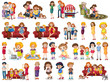 © GraphicsRF - Set of people cartoon character