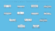 © conceptcafe - Railway Transport concept line style vector icons set.