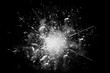 © hbrh - Freeze motion of white powder exploding shatter splatter