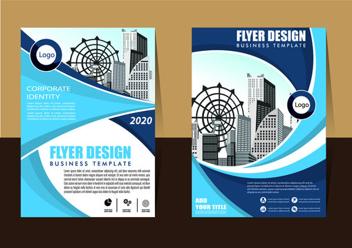 Business abstract vector template. Brochure design, cover modern layout, annual report, poster, flyer in A4 with colorful triangles, geometric shapes for tech, science, market with light background