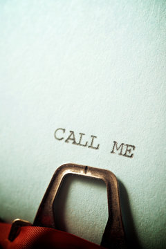 Call me concept view