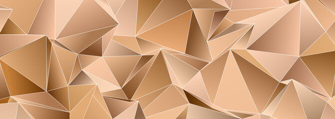  3d Triangles, abstract  background. Design wallpaper