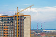 © serhio777 - building a house with a high-rise crane
