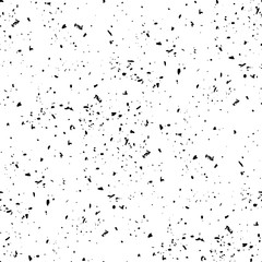 Wall Mural - Seamless grunge texture of black speckles, dirt, dust