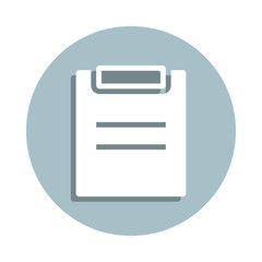 Poster - Laboratory, results badge icon. Simple glyph, flat vector of laboratory icons for ui and ux, website or mobile application