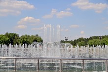 Large Fountain In Tsaritsyno Park