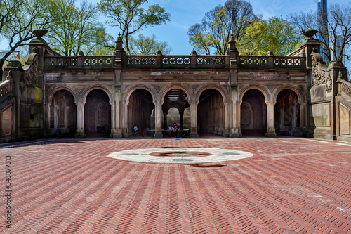 Fotomural Navy Terrace AKA Bethesda Terrace in Central Park. New York