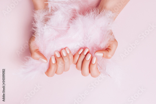 Stylish trendy female manicure Fototapete