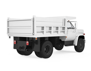 Wall Mural - Tipper Dump Truck Isolated