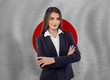 © millaf (Nemchinova) - banner with Japan flag. Travel and learn japanese language