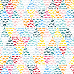 Wall Mural - Seamless vector  hand drawn pattern. Trendy baby texture