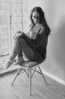 © Cavan Images - young LGBT girl body positive with herself lonely alone