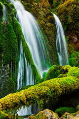 Wall Mural - Waterfall in the Alps