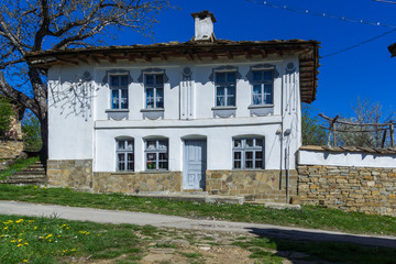 Old houses at historical village of Staro Stefanovo, Bulgaria