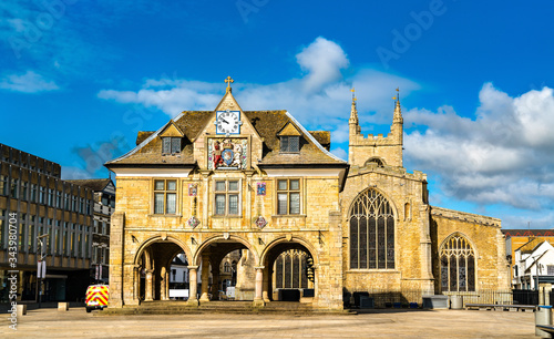 Photographie Guildhall at Cathedral Square in Peterborough, England
